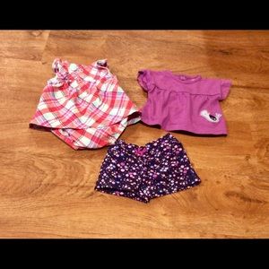 Shorts set, NB    Romper NB